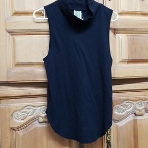 FP sleeveless Cowell neck